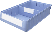 Stapelbak (b x h x d) 234 x 90 x 400 mm Blauw VISO TR 4209 1 stuks