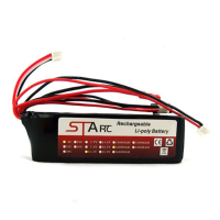 Starc 11.1V 8c 2200mah Li Poly Battery For Flysky Futaba Walkera Transmitter