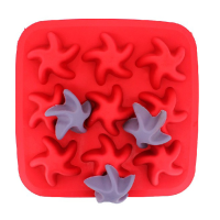 Starfish Silicone Ice Cube Tray Jelly Chocolate Pudding Mold