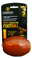 Starmark Treat Dispensing Football #95;_Medium 9x6x6 Cm