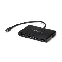 1X Mini Displayport Naar 4x Displayport Mst Hub