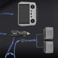 STARTRC 2 in 1 Intelligent Car Charger Flight Battery Fast Charge Remote Controller Charging Hub Butler voor DJI Mini 3
