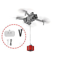 STARTRC Airdrop Air Dropping System Remote Thrower Transport Gift Delivery Device met Verhoogd Landingsgestel en LED Lic