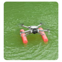 STARTRC Extended Landing Gear Floating Foam Skid on Water Drijfvermogen Demping Training Kit met Camera Mount Houder voo