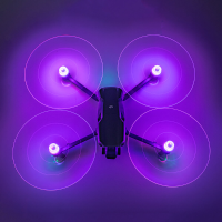 STARTRC LED Flash Light Propeller Glimmende Ring Nachtvlucht Kleurrijk Blad Opladen voor DJI AIR 3 RC Drone Quadcopter