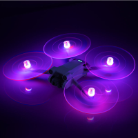 STARTRC LED Flash Light Propeller Glowing Ring Night Flight Colorful Blade Props Oplaadbaar voor DJI Mini 3 PRO RC Drone