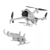 STARTRC Lichtgewicht Driepoten 10mm Uitgebreide Hoogte Verhogen Landing Gear Skid Poten Beschermers voor LITO 1 X1 RC Dr