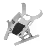 STARTRC Opvouwbaar Uitgehangen Hoogteregelde 12 mm Landing Gear Skid Benen Bescherming Ondersteuning voor DJI LITO / LIT