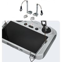STARTRC Scherm Afstandsbediening Evenwichtige Lanyard Hangende Metalen Bevestigingen Nekriem Bevestiging Stuk voor DJI R