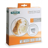 Staywell 919 Manual 4 Way Locking Catflap Kattenluik Wit