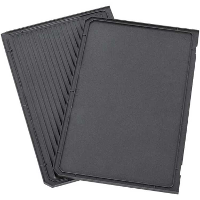 Steba Grilplaat: Oven, gegolfd, glad voor contactgrill PG 4.3, PG 4.4