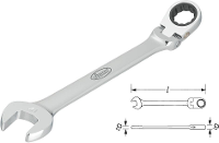 Vigor V2805 Steek ringratelsleutel Sleutelbreedte (metrisch) 9 mm