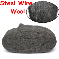 Steel Wire Wool Grade 0000 3.3M For Polishing Cleaning Remover Non Crumble