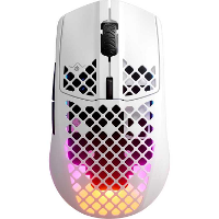 SteelSeries Aerox 3 Wireless   Snow gaming muis