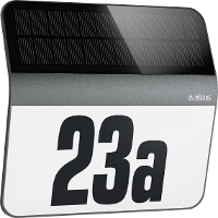 Steinel AUSSENLEUCHTE XSOLAR LH N ANT 035730 Wandspot op zonne energie LED LED vast ingebouwd 0.03 W Antraciet grijs