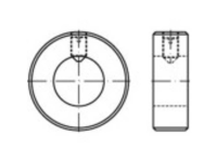 TOOLCRAFT 112430 Stelringen Buitendiameter: 200 mm M16 DIN 705 Staal 1 stuk(s)