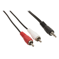 Stereo jack naar 2x tulp kabel [diverse lengtes]