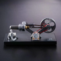Stirling Engine QX FD 05 M Motor Power External Combustion DIY Assembled Engine Model Toy