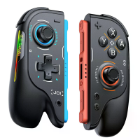 STK J01 Draadloze Gamecontroller met TMR Hall effect joysticks 4096 niveaus 9 assige gyroscoop HD Rumble Macro Achterkle