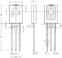 STMicroelectronics Transistor (BJT)   discreet BD135 SOT 32 Aantal kanalen 1 NPN