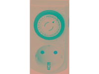 Stopcontact schakelklok Analoog Dagprogramma 3680 W IP20 Continubedrijf Basetech 1528589
