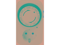 Stopcontact schakelklok Analoog Weekprogramma 3680 W IP20 Continubedrijf Basetech 1528590