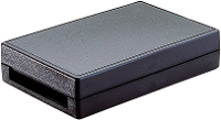 Strapubox 2008 Euro behuizing 186 x 123 x 41 ABS Zwart 1 stuk(s)