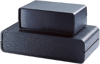Strapubox 7031 Universele behuizing ABS Zwart 1 stuk(s)