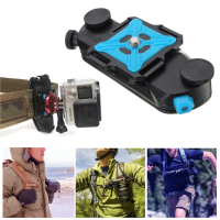 Strong Aluminum Waist Belt Tripod Mount Clip Adapter For Gopro Xiaomi Yi Sj4000 Sj5000 Sjcam Slr Dslr Camera