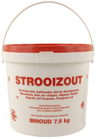 Strooizout Emmer #95;_7,5 Kg