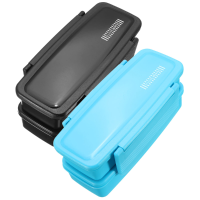 Student Plastic Portable Lunch Storage Box Bento Box Food Container