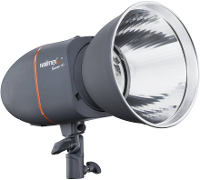 Studioflitser Walimex Pro Richtgetal bij ISO 100/50 mm: 40