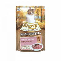 Stuzzy Grain Free Monoprotein met ham nat kattenvoer (85 g) 4 dozen (80 x 85 g)