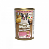 Stuzzy Monoprotein varken nat hondenvoer (400 g) 4 trays (24 x 400 g)