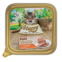 Stuzzy Paté met kalkoen nat kattenvoer (100 g) 1 tray (32 x 100 g)