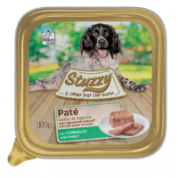 Stuzzy Paté met konijn nat hondenvoer (150 g) 4 trays (88 x 150 g)