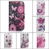 Stylish Flip Pu Leather Wallet Card Case For Samsung Galaxy S5 I9600