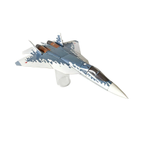SU57 J10 Dual 30mm EDF Ducted Fan Unit 415mm Wingspan Brushless RC Airplane Fixed Wing Warbird KIT/PNP