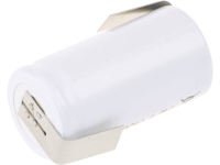 Mexcel  SC1500H Speciale oplaadbare batterij Sub C Geschikt voor hoge temperaturen, Z soldeerlip, Flat top NiCd 1.2 V 1500 mAh