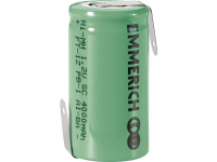 Emmerich SUB C ZLF Speciale oplaadbare batterij Sub C Z soldeerlip NiMH 1.2 V 2400 mAh