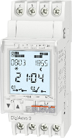 Suevia DigiAstro 2 DIN rail schakelklok Digitaal 230 V/AC 4000 W