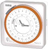 Suevia Practic D Opbouwschakelklok Analoog 230 V/AC 3680 W