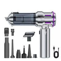 SUITU 100W Borstelloze Draadloze Auto Stofzuiger Krachtige Zuigkracht Nat & Droog Handheld Schoonmaken Auto Thuis