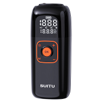 Suitu Draagbare Snoerloze Elektrische Auto Luchtcompressor met Ingebouwde LED licht 6000mAh Batterij 120W Pomp voor Auto