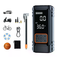 SUITU ST 5532C Draagbare Draadloze Slimme Bandenpomp Digitale Weergave voor Auto's Motorfietsen Fietsen Basketbals Opbla