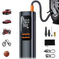SUITU ST 5542C Draagbare Slimme Pomp Digitale LCD scherm Draadloos en Inpluggen Dubbel Gebruik voor Auto's Motorfietsen