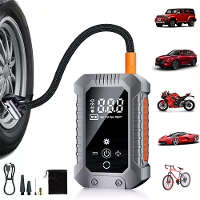 SUITU ST 5545 Draadloze Draagbare Luchtpomp Bandenopblower Digitale LCD display Hoge kracht voor Auto Motor Bal Snelle I