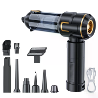 Suitu ST 6705Plus Draadloze handstofzuiger 17KPa Powerful Suction 80000RPM Brushless Motor 3 in 1 Air Duster Blower Port