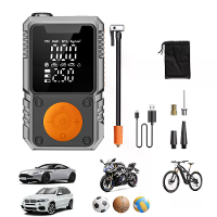 SUITU ST 9656A Draadloze Luchtpomp Bandenopblazer Draagbare Opblaasbare Compressor Digitale LCD display Hoge kracht voor