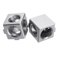Suleve ™ AC20 20 × 20 mm aluminium hoekhoekconnector T profiel Profiel 2020 serie aluminium profiel